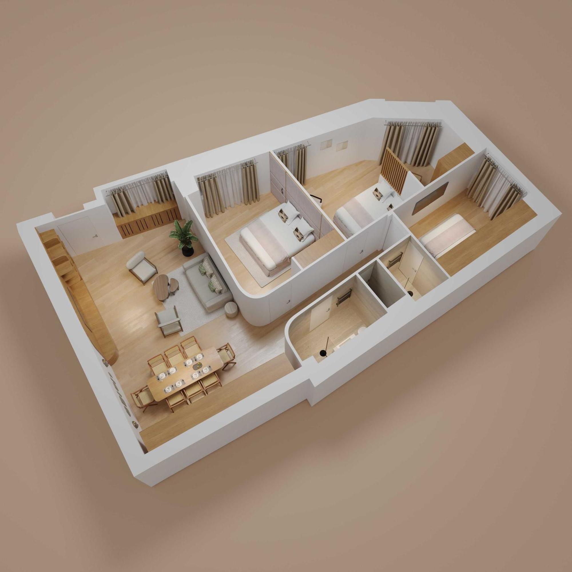 Elegant With Ac - 3br-6p- Montorgueil Appartamento